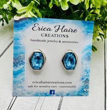 Load image into Gallery viewer, Blue Raspberry Crush Studs
